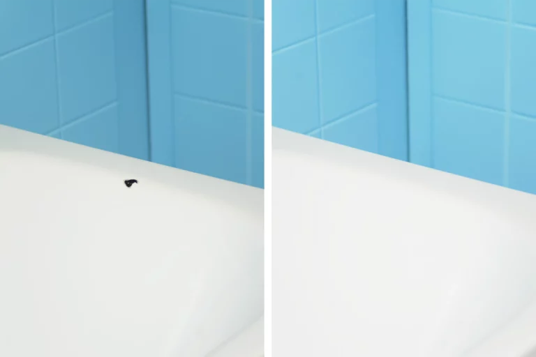 Reparatur einer Wanne