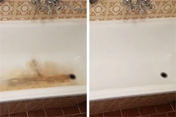 Badewanne beschichtet