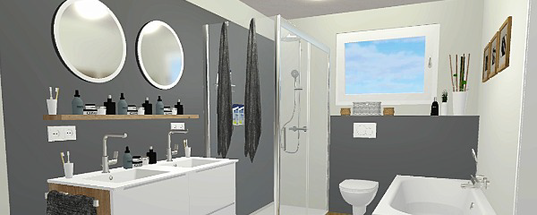 3d badezimmer planung