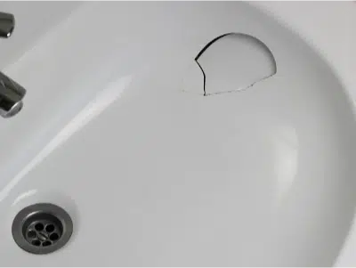 loch Badewannen Reparatur Kratzer reparieren